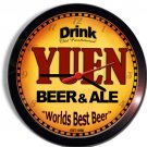 YUEN Beer and Ale Wall clock