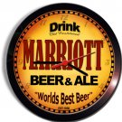 MARRIOTT Beer and Ale Wall clock
