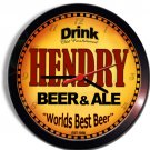 HENDRY Beer and Ale Wall clock