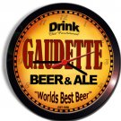GAUDETTE Beer and Ale Wall clock