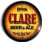 CLARE Beer and Ale Wall clock