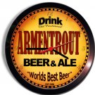 ARMENTROUT Beer and Ale Wall clock