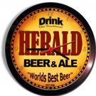 HERALD Beer and Ale Wall clock
