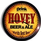 HOVEY Beer and Ale Wall clock
