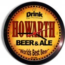 HOWARTH Beer and Ale Wall clock