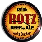 ROTZ Beer and Ale Wall clock