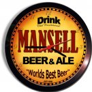 MANSELL Beer and Ale Wall clock
