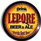 LEPORE Beer and Ale Wall clock