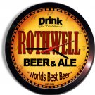 ROTHWELL Beer and Ale Wall clock