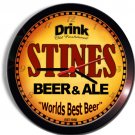 STINES Beer and Ale Wall clock
