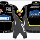2008 JIMMIE JOHNSON  LOWE'S KIDS BLACK TWILL JACKET