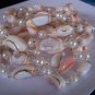 FRESHWATER PEARL BRACELET - Pink/White Stretch