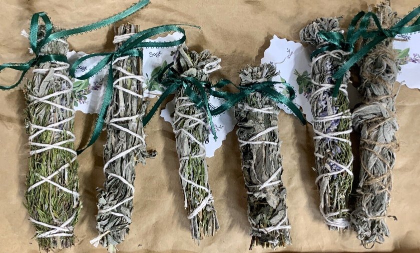 Wonderful Sage Bundle Smudge Rosemary and Lavender Garden Plant