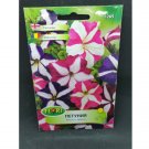 Super Seeds Petunia Hybrid Two Colours Star Hanging Basket Curbs Balcony 500 Pcs