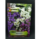 Super Seeds Perennial Cascade Aubrieta Hybrida Mix Purple White Pink 300 Pcs