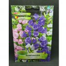 Super Seeds Bellflowers Tall Flower Mix Pink Purple White English Cottage Pretty 2300+ Pcs