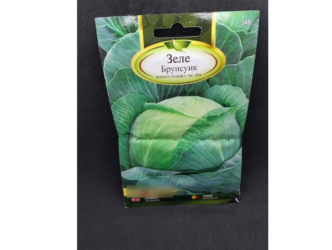 Super Seeds Brunswick White Cabbage Garden Vegetable 1200+ Pcs