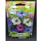 Super Seeds Nigella Damascena Mix Blue Purple White Flowers English Cottage Garden 400+ Pcs