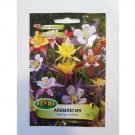 Super Seeds Aquilegia Hybrida Columbine Mixed Hardy Perennial Beautiful Flower 200 Pcs