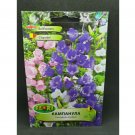 Super Seeds Bellflowers Tall Flower Mix Pink Purple White 2300+ Pcs