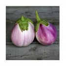 Super Seeds Aubergine Rotonda Bianca Sfumata Di Rosa Vegetable Garden 80 Pcs