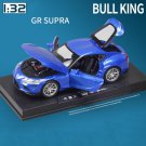 RCY 1:32 blue Toys with Light and Sound All New Toyota Supra Sport Car Pull Back