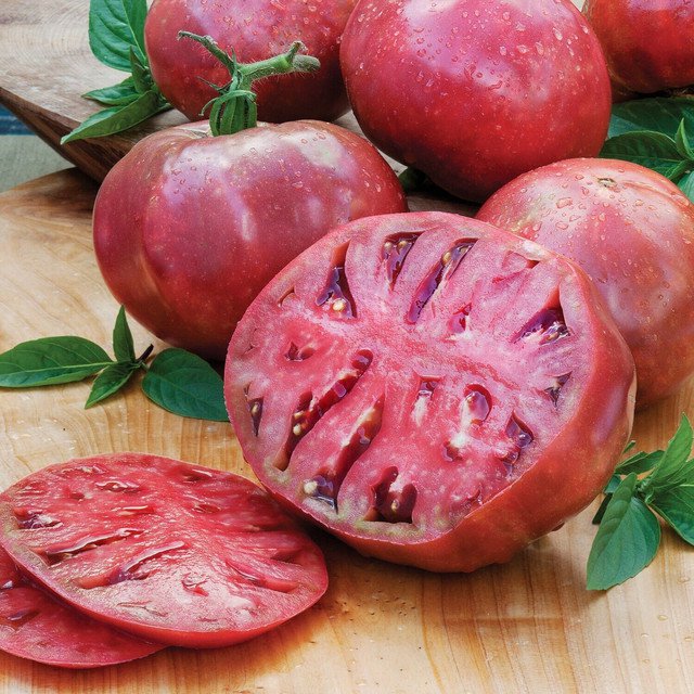 RCY 25 AU Seeds Cherokee Purple Tomato Organic Popular Heirloom Tassie Grown