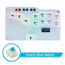 RCY Mini Hitbox blue switch WASD GP2040 CE Fightstick Game Pad Keyboard Cherry MX Switch