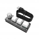 RCY RGB Lights Custom Programming Knobs 3 Keys Gaming Mechanical Hot Swap Keyboard