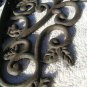Iron LEAFY Wall Shelf Braces Kitchen Island Corbels NEW Ec