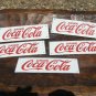 FIVE Drink Coca Cola Porcelain small Coke plaque s ecr