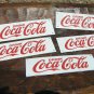 FIVE Drink Coca Cola Porcelain small Coke plaque s ecr
