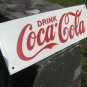 SIX Drink Coca Cola Soda Coke Sign plaque s 4 Porcelain 2 Brass ecr