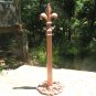 Iron Paper Towel Holder Copper colored Handmade USA ec