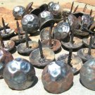 50 Steel Hammered Clavos Decorative Metal Nails Heads Door Furniture Craft 1 in