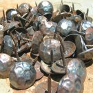 100 Steel Hammered Clavos Decorative Metal Nails Heads Door Furniture Craft 1 in