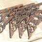 4 Cast Iron Brackets Wall Shelf Island Architectural corbels braces ec