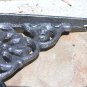 6 Cast Iron Wall Shelf Brackets Corbel VICTORIAN Small Braces Gunmetal Grey ec