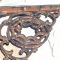 2 Cast Iron Braces Wall Shelf Island Architectural corbels brackets ec