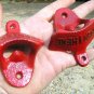 TEN RED Cast Iron Soda Beer Bottle Opener Drawer Cabinet pull s 10 ec