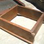 OLD Antique Primitive Wooden Metal Slaw Cutter Cabbage Shredder Board WITH Box