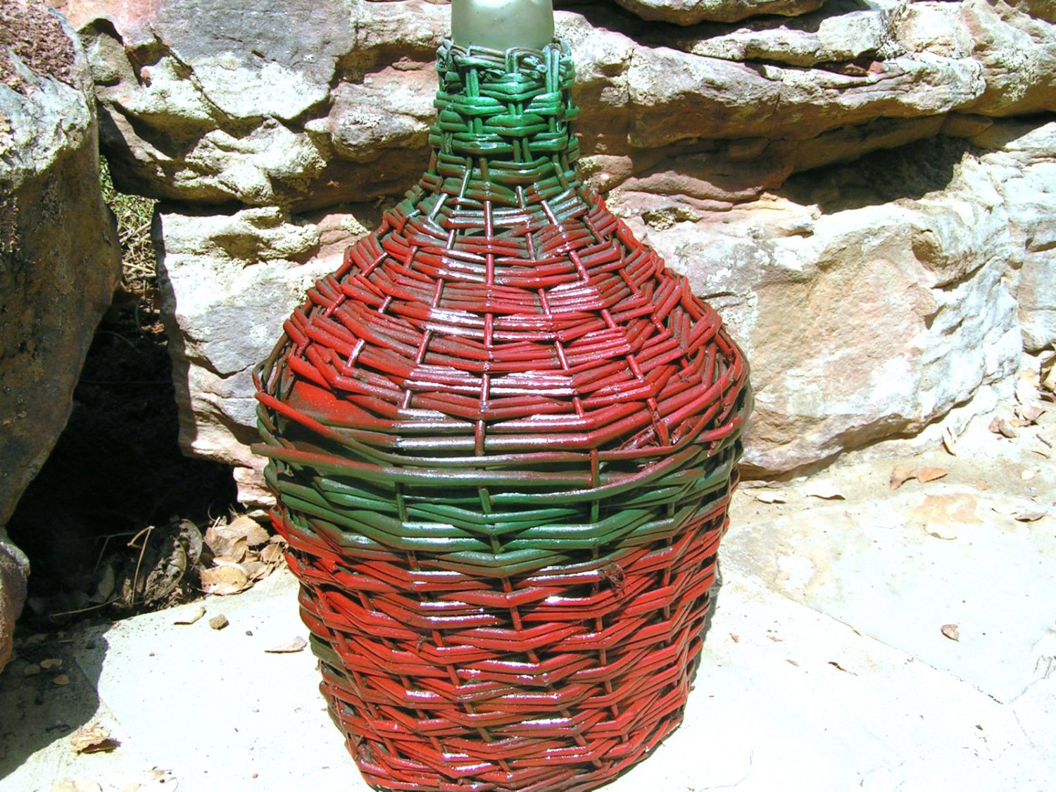 italian american custom of jug wine under kitchen table