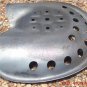 SIX STEEL tractor seats Metal Farm or bar stool tops Pan Style Large ec
