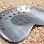 EIGHT STEEL tractor seats Metal Farm or bar stool tops Pan Style Large ec