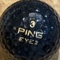 Olomana Golf Links Logo Golf Ball Ping Eye 2 Promotional Two Tone Black & White
