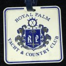 Royal Palm Yacht & Country Club Golf Bag Tag Jack Nicklaus Signature Course Royal Palm Yacht & Country Club Golf Bag Tag Jack Nicklaus Signature Course