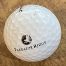 Predator Ridge Resort Logo Golf Ball British Columbia CANADA Titleist ProV1x Predator Ridge Resort Logo Golf Ball British Columbia CANADA Titleist ProV1x