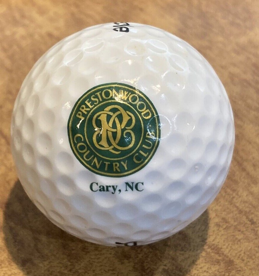 Prestonwood Country Club Logo Golf Ball Cary, NC Pinnacle 332