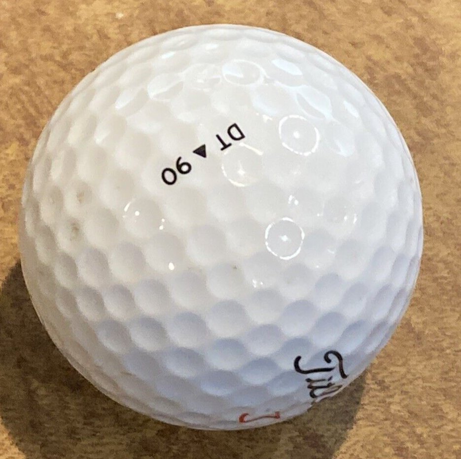 Moab Golf Club Logo Golf Ball Moab UT Titleist DT 90