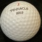 Hotel Bali Beach Golf Course Logo Golf Ball Pinnacle Gold Indonesia